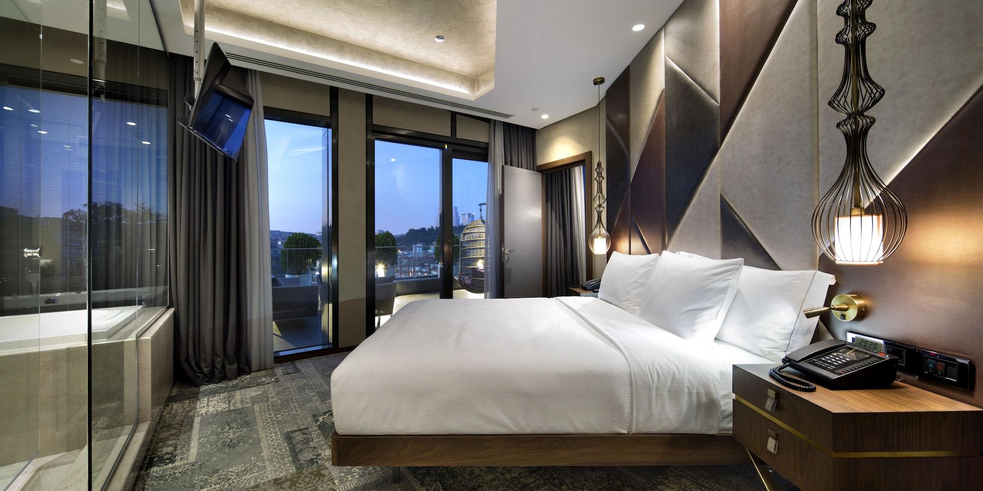 โรงแรมดับเบิล ทรี บาย ฮิลตัน อิสตันบูล ปิยาเลปาซา ภายนอก รูปภาพ Deluxe Room