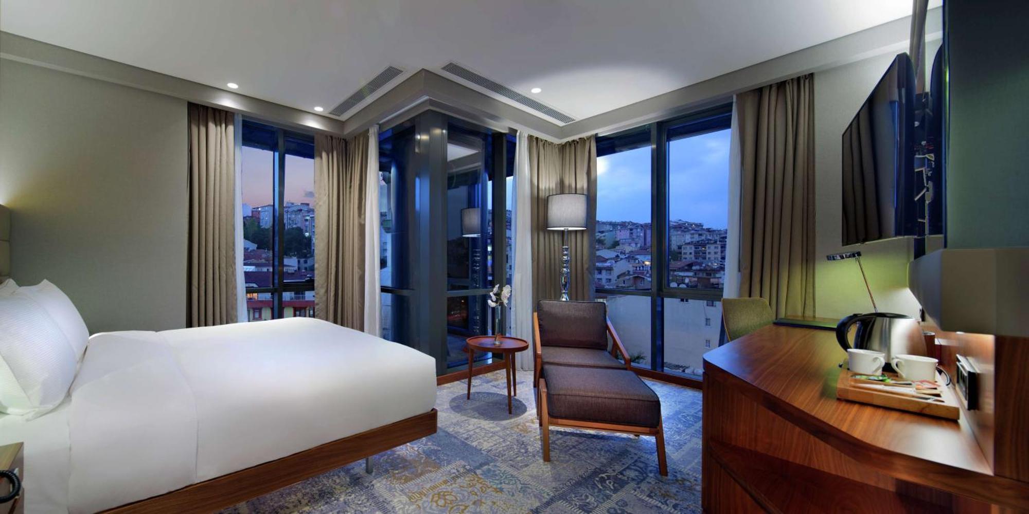 โรงแรมดับเบิล ทรี บาย ฮิลตัน อิสตันบูล ปิยาเลปาซา ภายนอก รูปภาพ Deluxe Room
