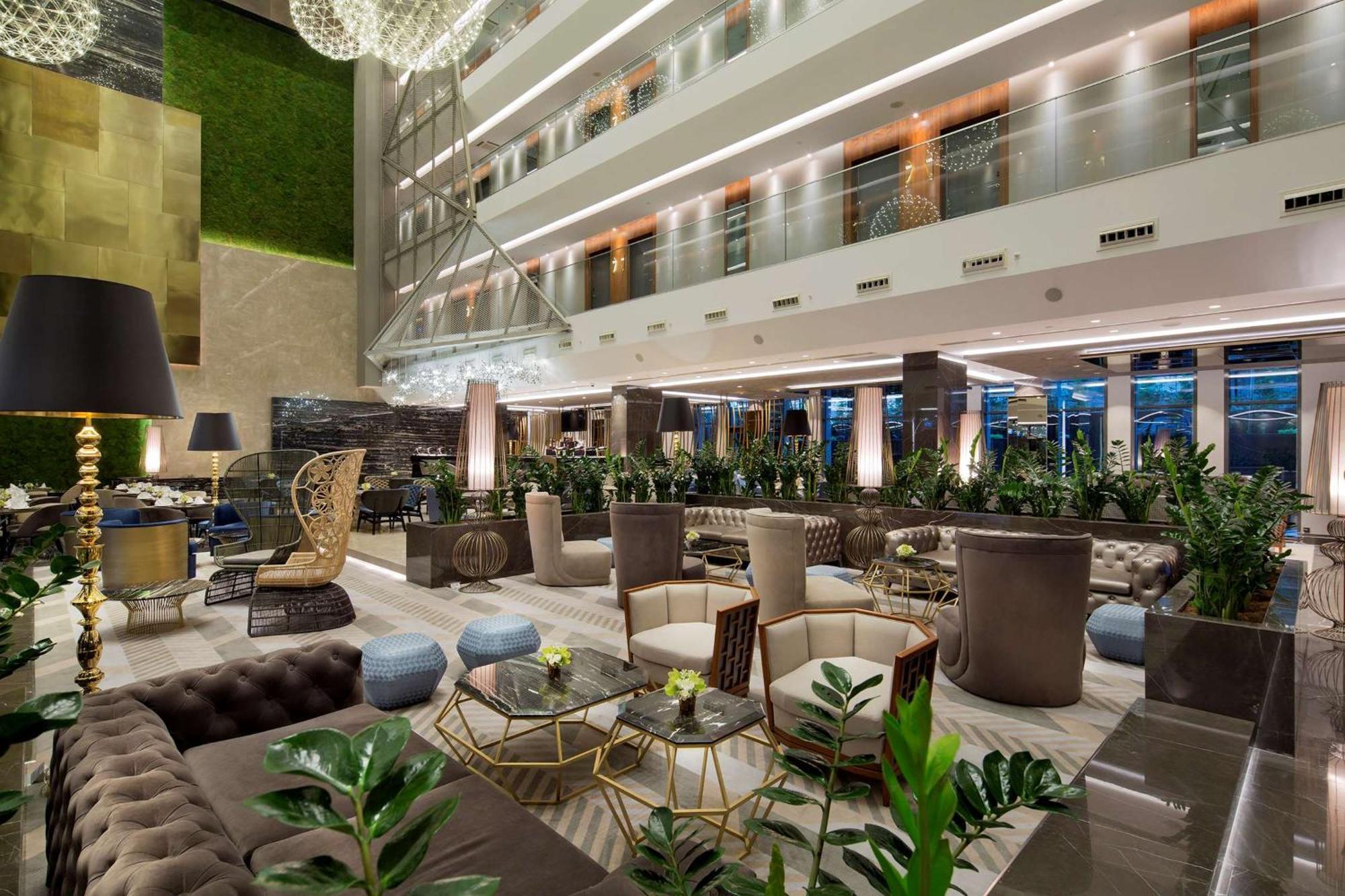 โรงแรมดับเบิล ทรี บาย ฮิลตัน อิสตันบูล ปิยาเลปาซา ภายนอก รูปภาพ Lobby