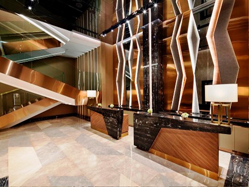 โรงแรมดับเบิล ทรี บาย ฮิลตัน อิสตันบูล ปิยาเลปาซา ภายนอก รูปภาพ The lobby of the hotel